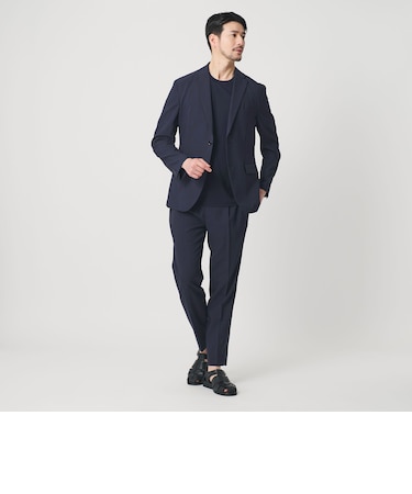 【WEB限定 WARDROBE SMART】 Reflax ポプリン ジャケット＆イージーパンツ