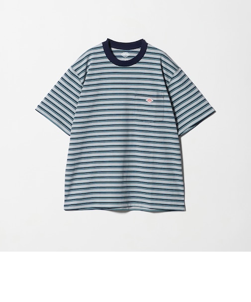 ＜DANTON＞ポケット ボーダー Tシャツ