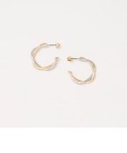 ミックスカラー クロス ピアス