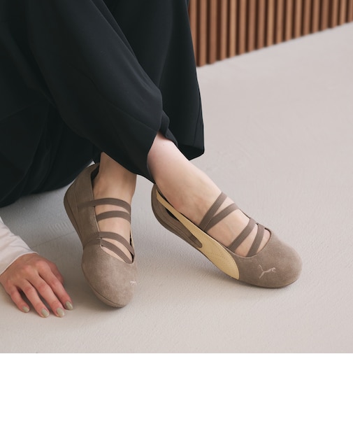 【別注】＜PUMA＞SPEEDCAT コンビ バレエ スニーカー