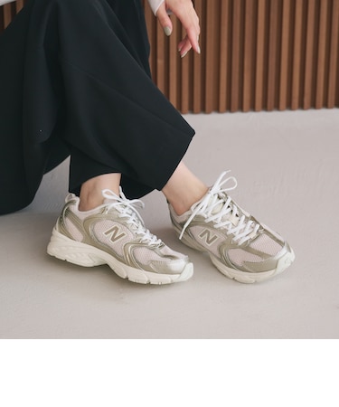 ＜New Balance＞U530 メタリックカラー スニーカー