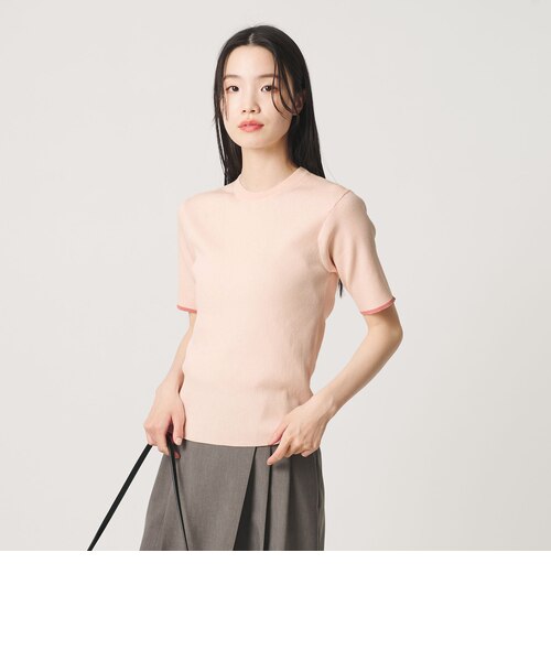 【美品】ユナイテッドアローズ リブボリュームスリーブニット オフホワイト UNITED ARROWS - 新品 UNITED ARROWS ミラノリブベルスリーブプル