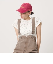 フラワー ワッフル ショートスリーブTシャツ