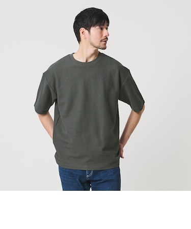 【WEB限定 WARDROBE SMART】エアリー カノコ カットソー	【抗菌防臭・UVカット】
