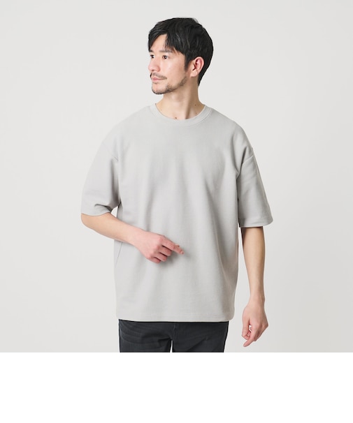 【WEB限定 WARDROBE SMART】エアリー カノコ カットソー	【抗菌防臭・UVカット】