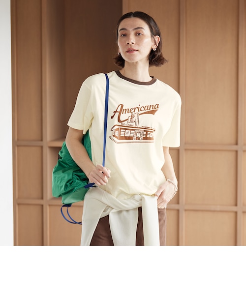 WEB限定/別注】＜Americana＞リンガーTシャツ｜ビューティー＆ユース