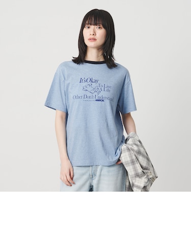 【WEB限定/別注】＜Americana＞リンガーTシャツ