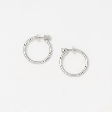 ＜SOAC＞フープ イヤリング S