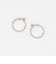 ＜SOAC＞フープ イヤリング S