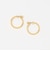 ＜SOAC＞フープ イヤリング S