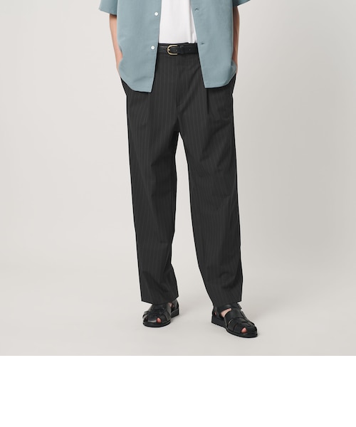 【完売品】 ballsy brothers スラックス ストライプ グレー M ballsy brothers ストライプスラックス ボールシーブラザーズ 【公式通販】