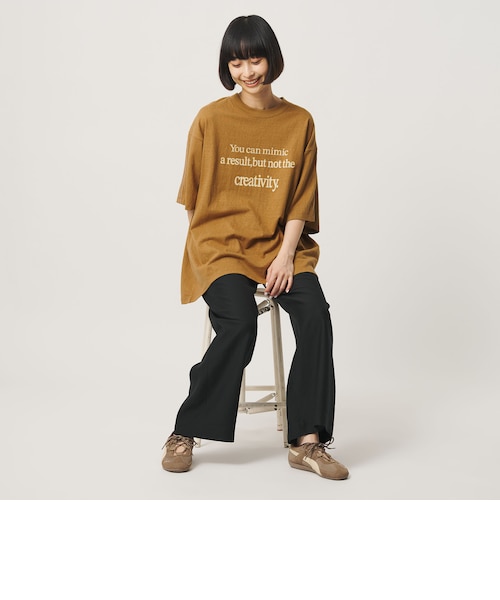 Americana BEAUTY&YOUTH 別注　Tシャツ 別注】＜Americana＞プリント ビッグTシャツ｜ビューティー＆ユース