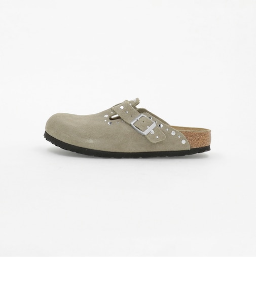＜BIRKENSTOCK＞スエード ボストン リベット サンダル