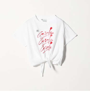 ＜Girls Department Club＞プリント ノット Tシャツ