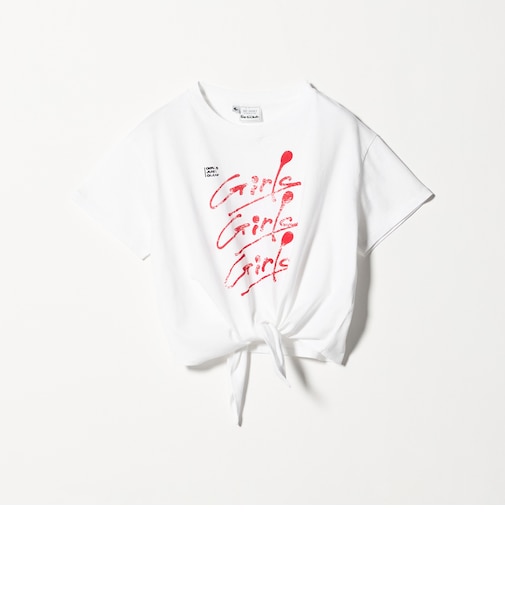 ＜Girls Department Club＞プリント ノット Tシャツ