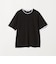 コットン レイヤード クルーネックTシャツ