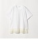 レースドッキング ショートスリーブ Tシャツ