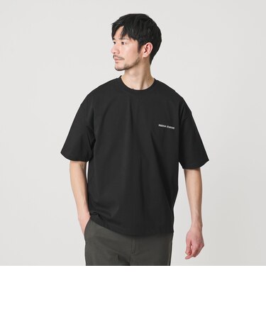【WEB限定 WARDROBE SMART】リラックステーパード クール Tシャツ【抗菌防臭・接触冷感】