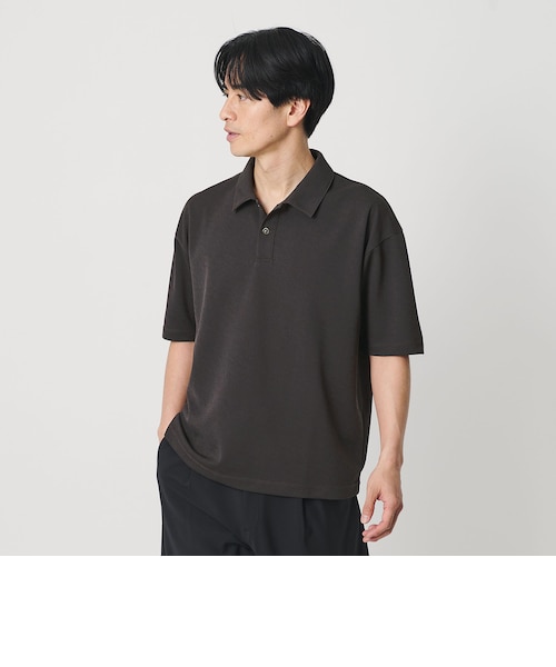 【DK.GRAY】サマーシルケットスムース ポロシャツ サマーシルケットスムース ポロシャツ