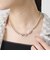 パールモチーフ×ミックスチェーン ネックレス