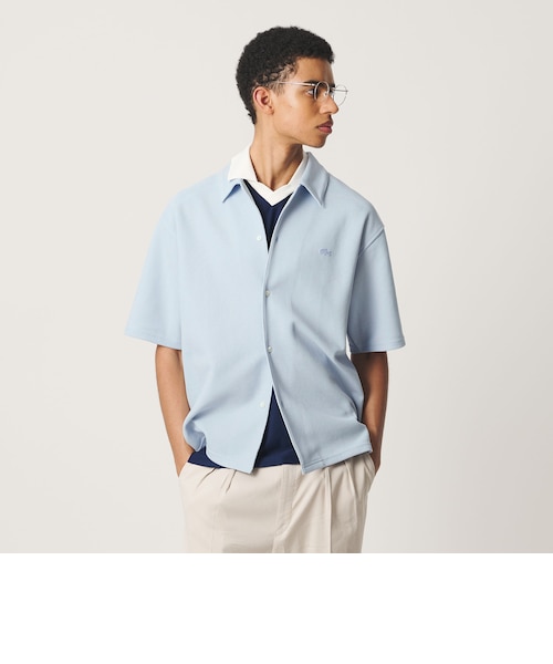 LACOSTE for BEAUTY&YOUTH＞ワントーン ショートスリーブ シャツ