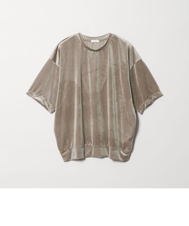 【WEB限定】シアー ベロア スウェット Tシャツ