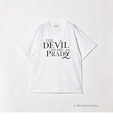 【別注】＜プラダを着た悪魔2＞ ロゴ プリント Tシャツ