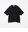 ネップ コットン カットオフ クロップド Tシャツ
