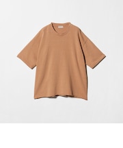 ネップ コットン カットオフ クロップド Tシャツ
