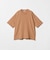 ネップ コットン カットオフ クロップド Tシャツ