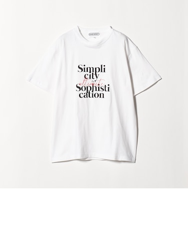 <evergreen>SIMPLICITY プリント Tシャツ