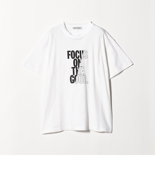 ＜evergreen＞FOCUS プリント Tシャツ