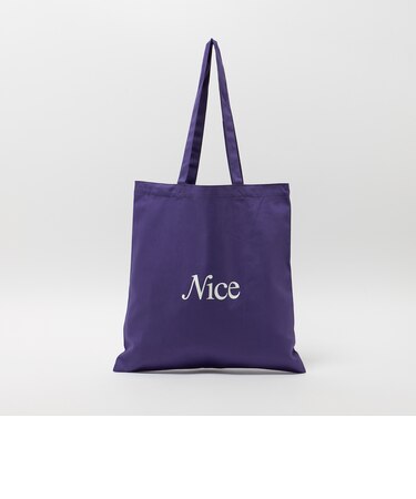 ＜NICE WEATHER＞SIGNATURE ロゴ トートバッグ 2
