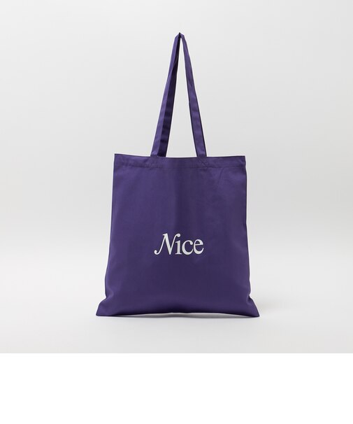 ＜NICE WEATHER＞SIGNATURE ロゴ トートバッグ 2