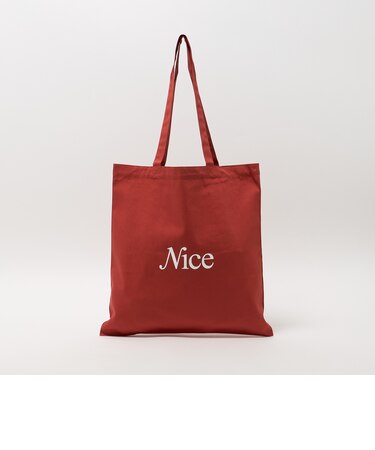 <NICE WEATHER>SIGNATURE ロゴ トートバッグ 2