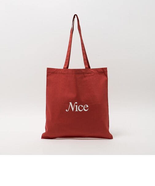 <NICE WEATHER>SIGNATURE ロゴ トートバッグ 2
