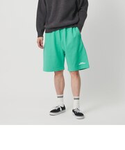 ＜NICE WEATHER＞スウェット ロゴショーツ