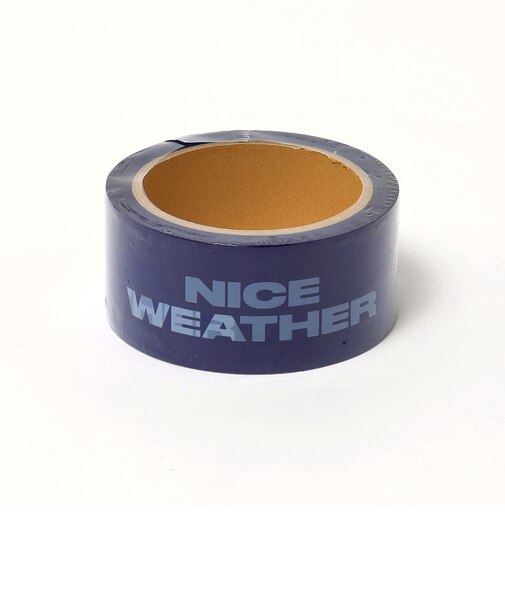 <NICE WEATHER>ロゴ ダクトテープ