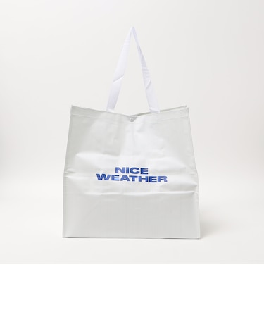 ＜NICE WEATHER＞マーケット バッグ