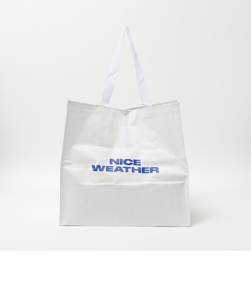 ＜NICE WEATHER＞マーケット バッグ