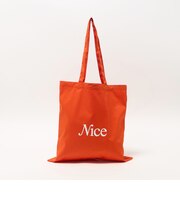 ＜NICE WEATHER＞SIGNATURE ロゴ トートバッグ 3