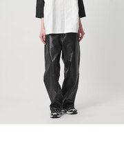 ＜NICE WEATHER＞バッファローレザー 5ポケットパンツ