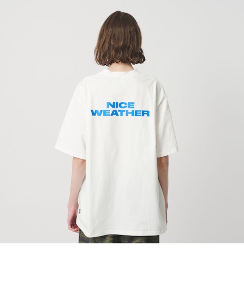 NICE WEATHER＞ロゴ Tシャツ 2｜ビューティー＆ユース ユナイテッド