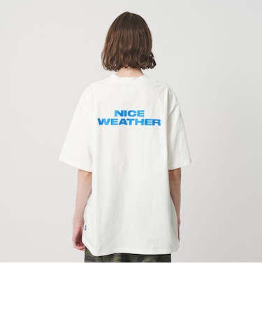 ＜NICE WEATHER＞ロゴ Tシャツ 2