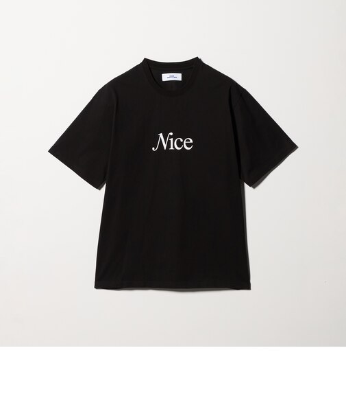 <NICE WEATHER>シグネチャーロゴ Tシャツ
