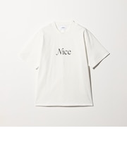 <NICE WEATHER>シグネチャーロゴ Tシャツ