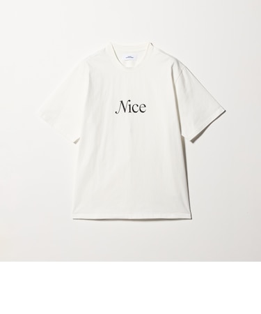 <NICE WEATHER>シグネチャーロゴ Tシャツ
