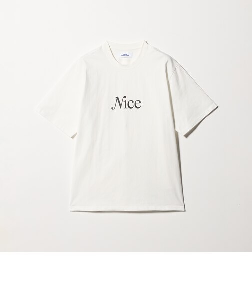 <NICE WEATHER>シグネチャーロゴ Tシャツ