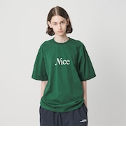 <NICE WEATHER>シグネチャーロゴ Tシャツ
