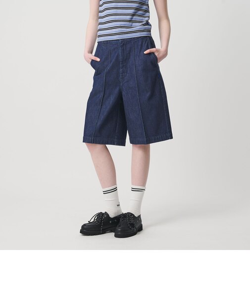＜NICE WEATHER＞ウィメンズ ハーフ デニムパンツ